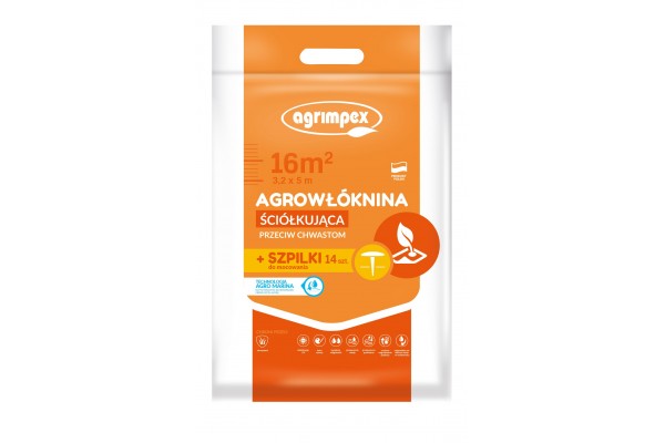 PEGA AGR. 3.20 X 5 P.50 CZARNA AGRO MARINA + 14 SZPILEK