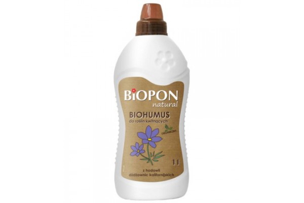 BIOPON - BIOHUMUS DO ROŚL.KWITNĄCYCH 1L