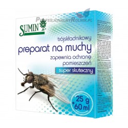 TRÓJSKŁADNIK NA MUCHY 25G+60ML SUMIN SKUTECZNY