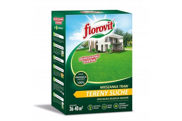 FLOROVI MIESZANKA TRAW NA TERENY SUCHE 0,9KG