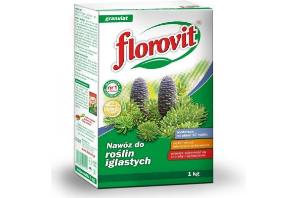 FLOROVIT DO IGLAKÓW 1KG CIS MODRZEW CYPRYS