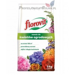 FLOROVIT DO KWIATÓW OGRODOWYCH 3KG NAWÓZ GRANULOWANY