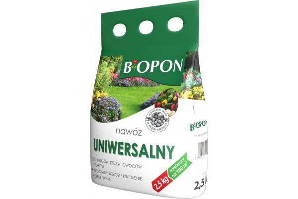 BIOPON NAWÓZ UNIWERSALNY GRANULOWANY 2,5KG