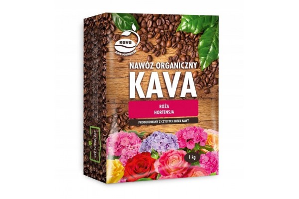 NAWÓZ ODŻYWKA ORGANICZNY SYPKI RÓŻA, HORTENSJA1 KG KAVA