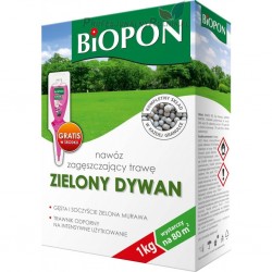NAWÓZ DO TRAWNIKA ZAGĘSZCZAJĄCY GRANULAT 1KG BIOPON