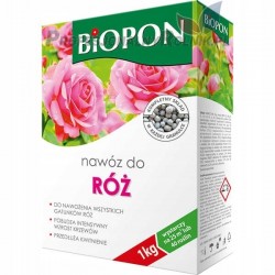 NAWÓZ DO RÓŻ GRANULAT 1KG BIOPON