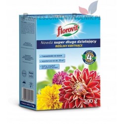 FLOROVIT DO DŁUGO DZIAŁAJĄCY ROŚLINY KWITNĄCE 300G (6) KARTON