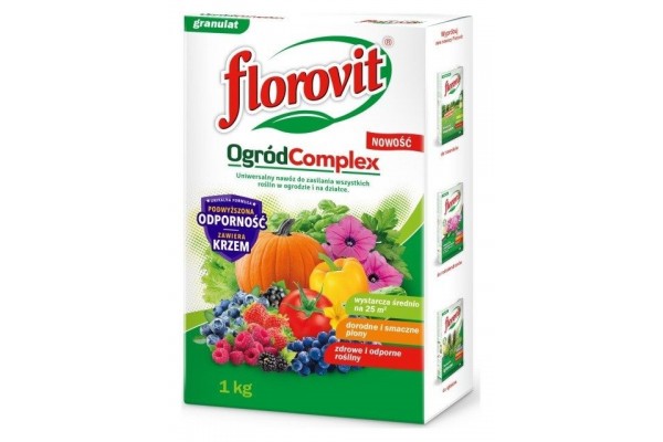 FLOROVIT DO OGRÓD COMPLEX NAWÓZ 1 KG (11+) KARTON