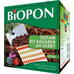 BIOPON - ZESTAW DO BADANIA PH GLEBY