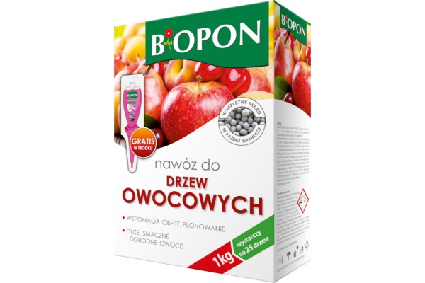 NAWÓZ DO DRZEW OWOCOWYCH 1kg BIOPON