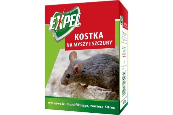 EXPEL KOSTKA NA MYSZY I SZCZURY 300G