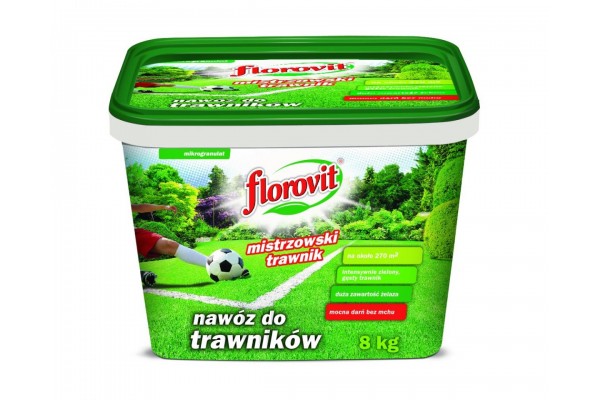 FLOROVIT DO TRAWNIKÓW Z MCHEM 8 KG PROSTOKĄT