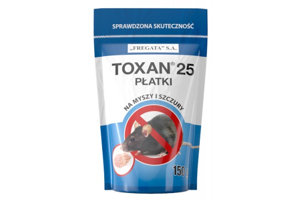 TOXAN 25 PŁATKI 150GR