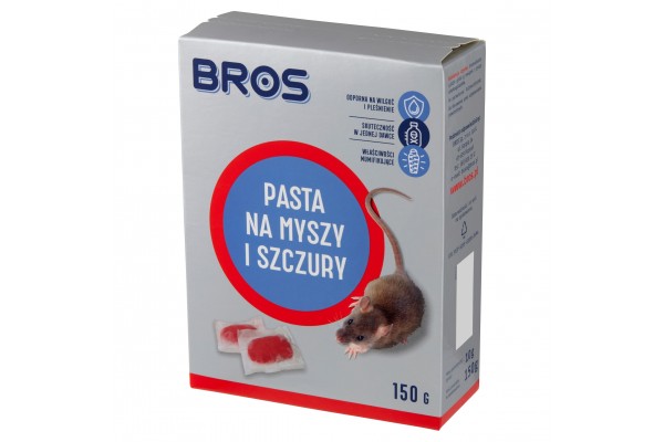 BROS PASTA NA MYSZY I SZCZURY 150G