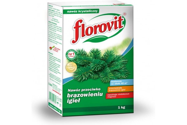 FLOROVIT PRZECIWKO BRĄZOWIENIU IGIEŁ 1KG KARTON