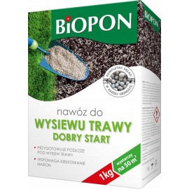 NAWÓZ DO WYSIEWU TRAWY DOBRY START1KG BIOPON