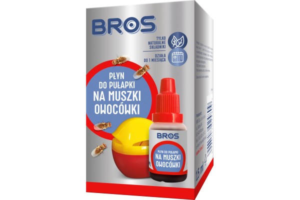 BROS PŁYN DO PUŁAPKI NA MUSZKI OWOCÓWKI 15ML