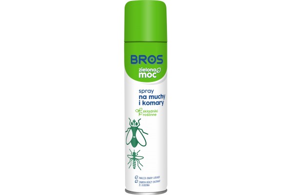 BROS SPRAY NA MUCHY I KOMARY 300ML ZIELONA MOC