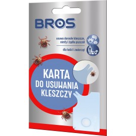 BROS KARTA DO USUWANIA KLESZCZY