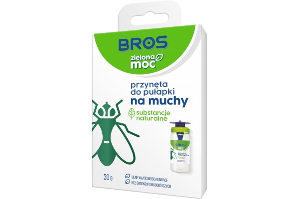 BROS - PRZYNĘTA DO PUŁAPKI NA MUCHY 30G ZIELONA MOC