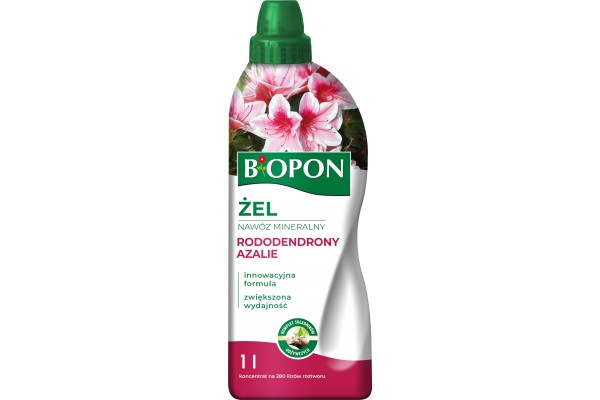 BOPON ŻEL NAWÓZ MINERALNY DO RODODENDRONÓW, AZALII I RÓŻANECZNIKÓW 0,5L