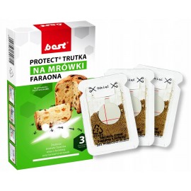 BEST PROTECT TRUTKA NA MRÓWKI FARAONA 3 X 2,5 G