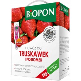 NAWÓZ DO TRUSKAWEK I POZIOMEK 3KG BOPON BIOPON