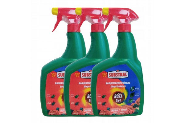 SUBSTRAL KWIATY KOMPLEKSOWA OCHRONA RÓŻ 800 ML