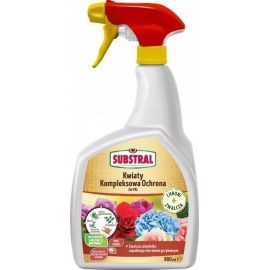 SUBSTRAL KWIATY KOMPLEKSOWA OCHRONA RÓŻA ,KWIATY,KRZEWY OZDOBNE 800 ML